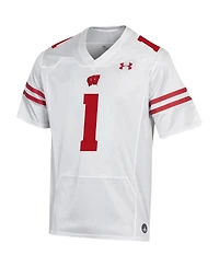 Under Armour Men's #1 Wisconsin Badgers Replica Football Jersey