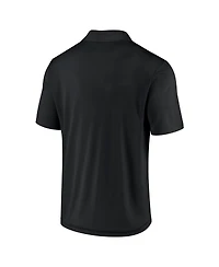 Men's Fanatics Black and Gray Chicago White Sox Primary Logo Polo Shirt Combo Set