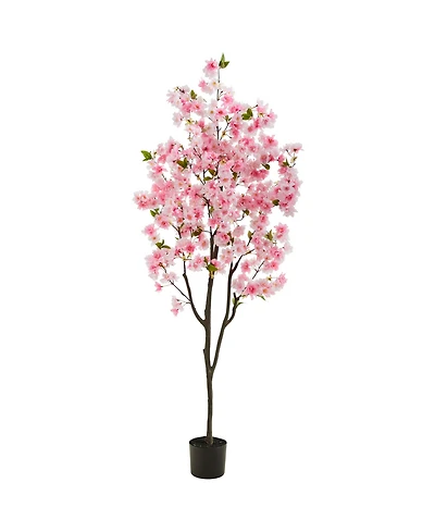 Cherry Blossom Artificial Tree, 6'
