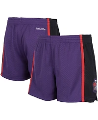 Women's Mitchell & Ness Purple Toronto Raptors Jump Shot Shorts