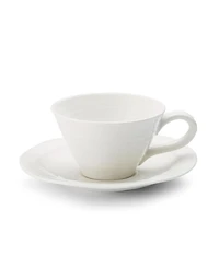 Portmeirion Sophie Conran Teacups & Saucers, Set of 4