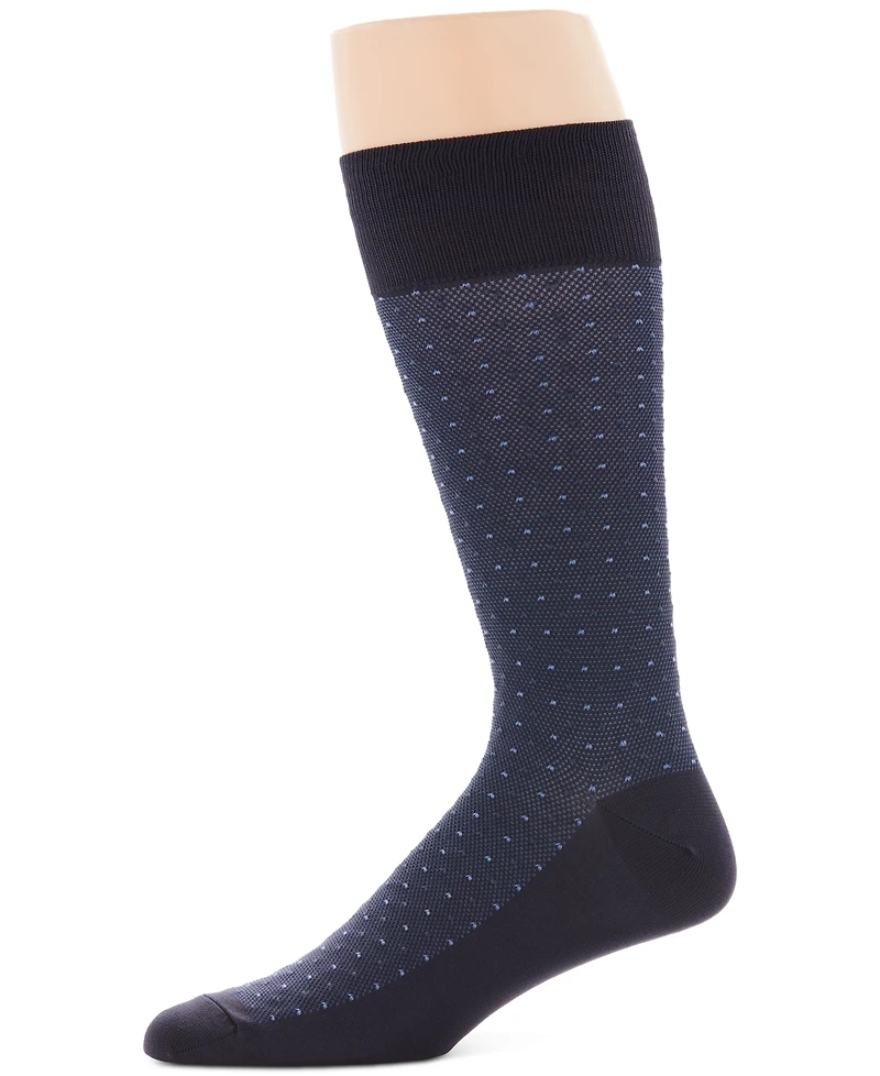 Perry Ellis Men's Socks, Pin Dot Men's Socks