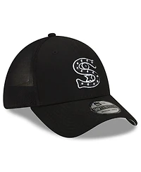 Men's New Era Black Chicago White Sox 2022 Batting Practice 39THIRTY Flex Hat