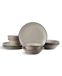 Pfaltzgraff Easton 12 Piece Dinnerware Set