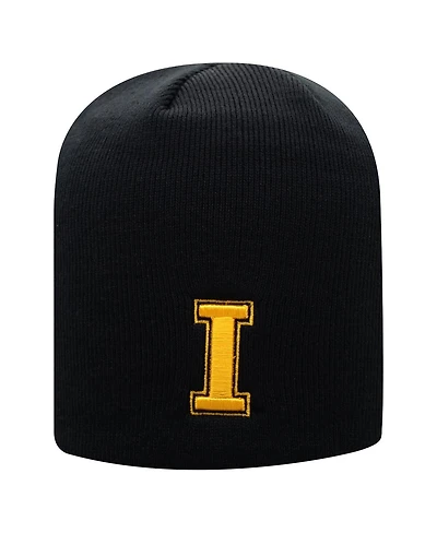 Men's Top of the World Black Idaho Vandals Core Knit Beanie