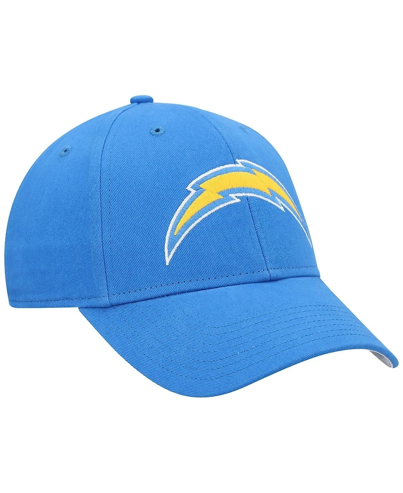 Big Boys '47 Brand Powder Blue Los Angeles Chargers Basic Mvp Adjustable Hat