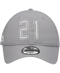 Men's New Era Gray Ireland National Team 100th Anniversary 9TWENTY Adjustable Hat