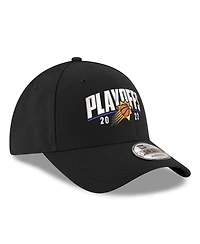 Men's New Era Black Phoenix Suns 2022 Nba Playoffs Arch 9FORTY Adjustable Hat
