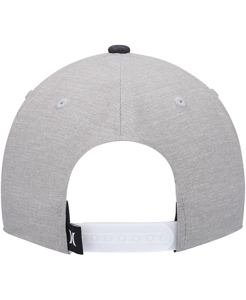 Men's Hurley Gray Phantom Core Snapback Hat