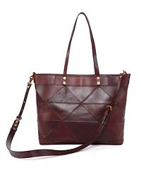Old Trend Women's Genuine Leather Prism Tote Bag