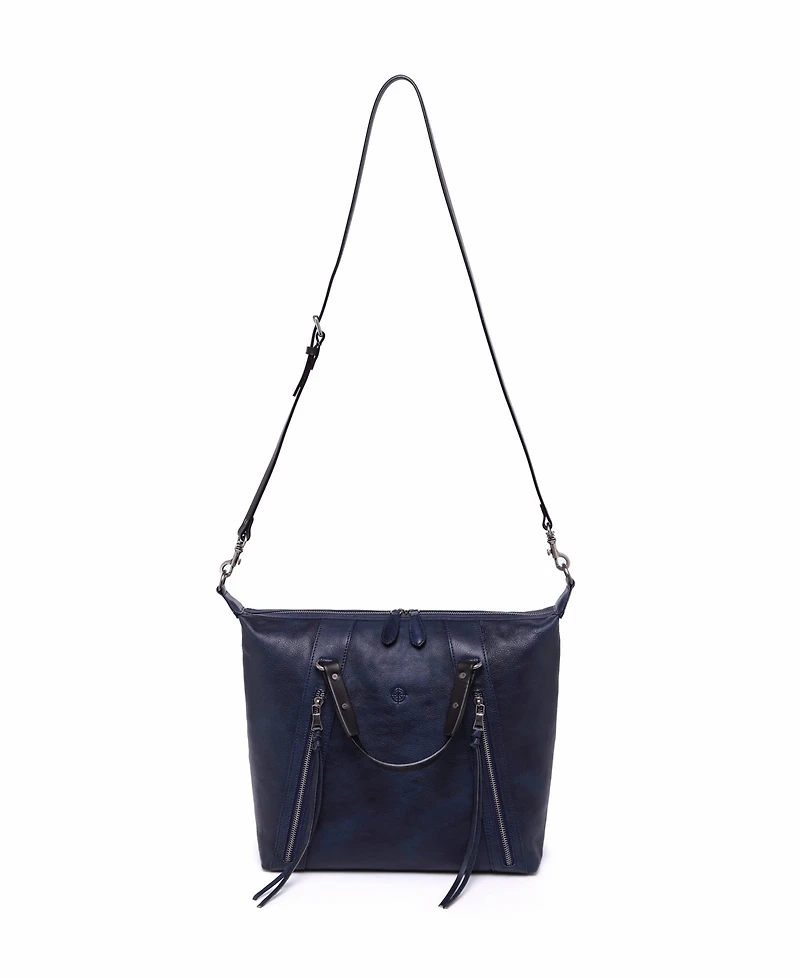 Old Trend Mossy Creek Leather Tote Bag