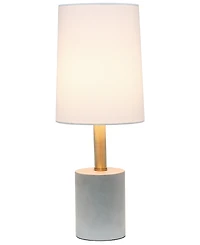 Lalia Home Brass Concrete Table Lamp