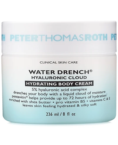 Peter Thomas Roth Water Drench Hyaluronic Cloud Hydrating Body Cream, 8 oz