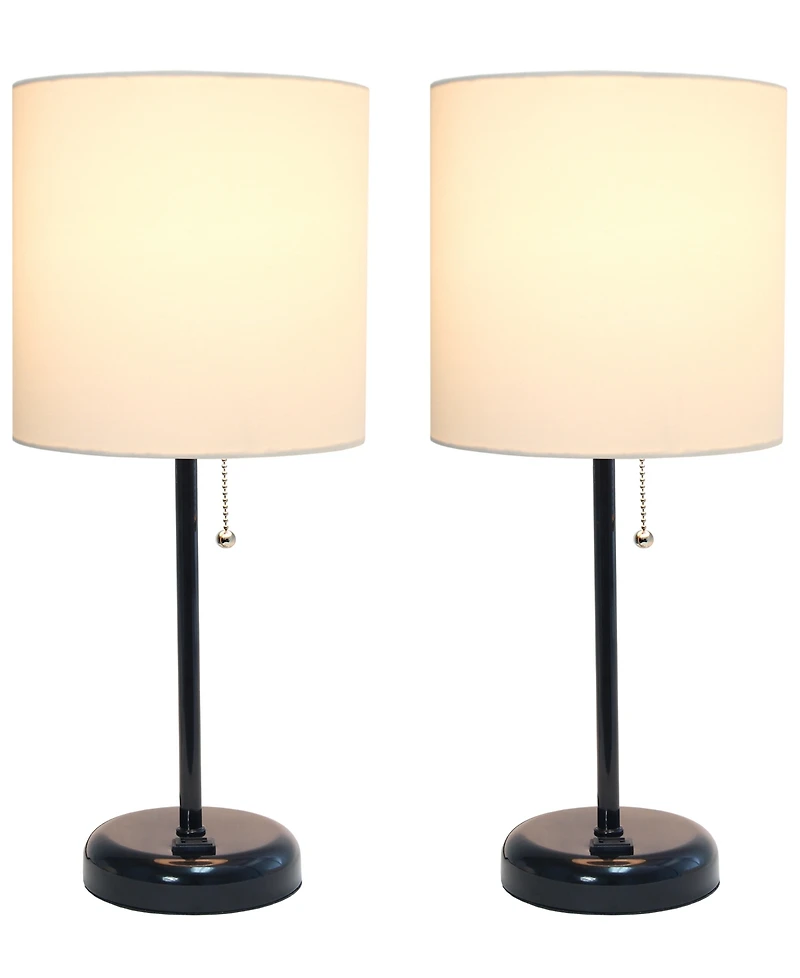 LimeLights Stick Lamp with Charging Outlet