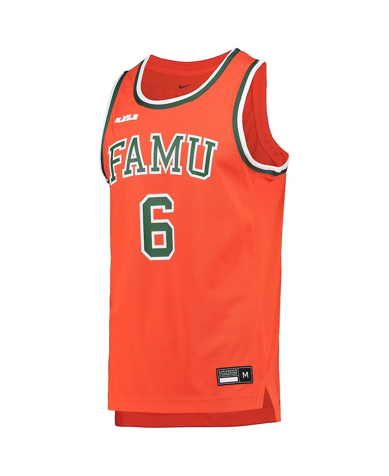 Nike Men's x LeBron James Florida A&M Rattlers Replica Basketball Jersey
