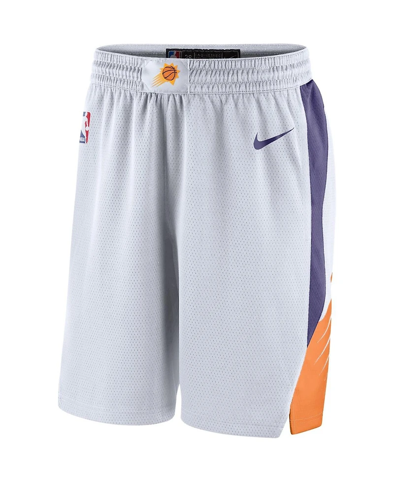 Men's Nike White, Purple Phoenix Suns 2020/21 Association Edition Performance Swingman Shorts