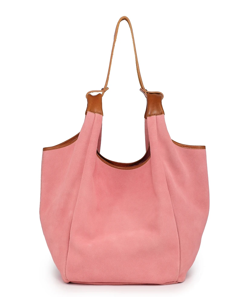 Old Trend Women's Genuine Leather Rose Valley Hobo Bag