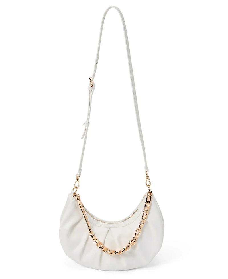 Women's Casper Ruffled Shoulder Bag