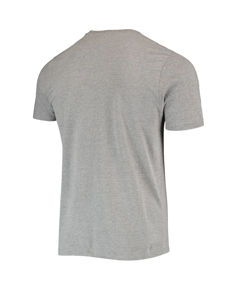 Men's '47 Brand Gray Los Angeles Rams Major Super Rival T-shirt