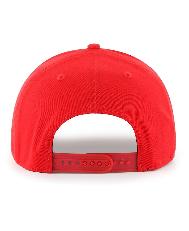 Men's '47 Brand Red, White Washington Nationals Cooperstown Collection Retro Contra Hitch Snapback Hat