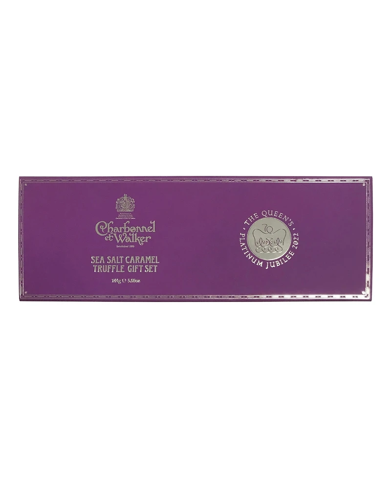 Charbonnel et Walker Sea Salt Caramel Truffles Gift Set, 12 Pieces