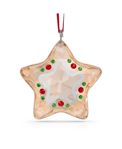 Holiday Cheers Gingerbread Star Ornament