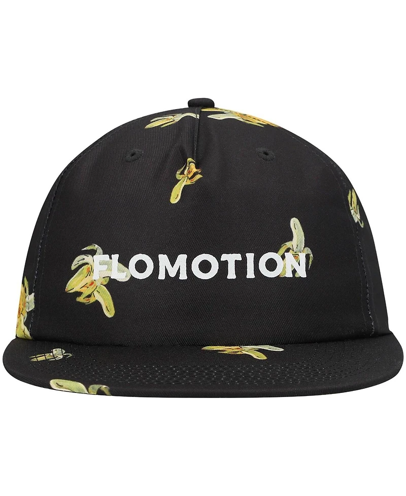 Men's Flomotion Black Nanners Snapback Hat