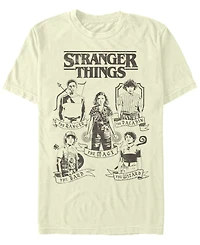 Stranger Things Men's Group Shot Classes Short Sleeve T-Shirt