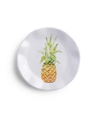 Q Squared Melamine Aloha 5.5" Canape Plates, Set of 4