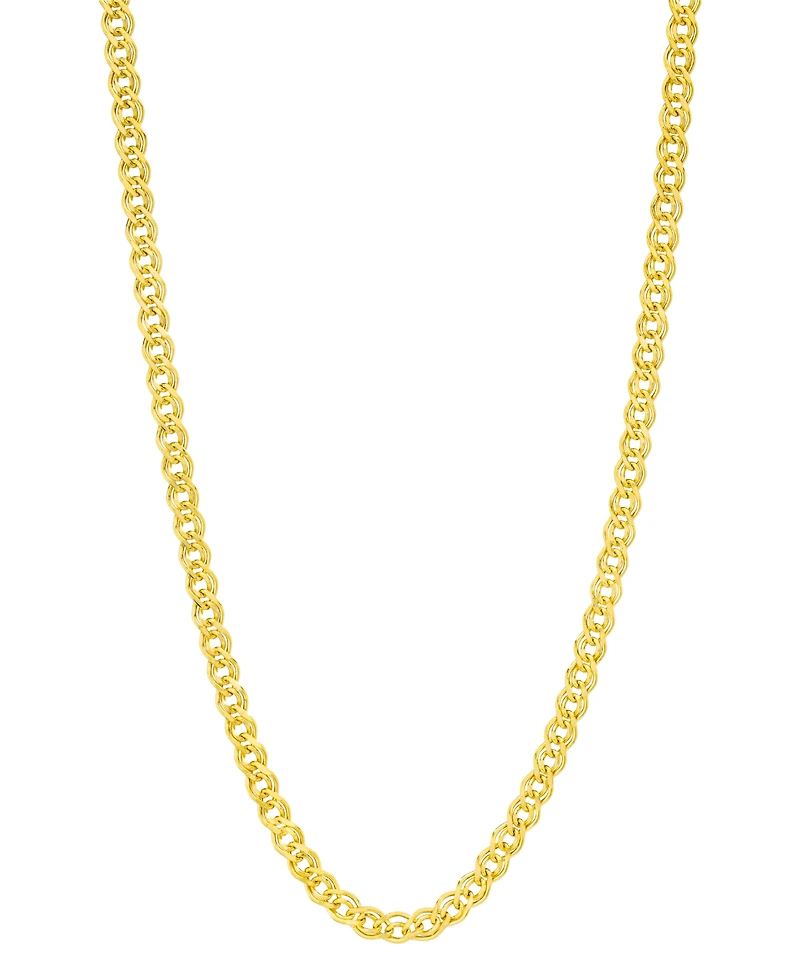 20" Nonna Link Chain Necklace (3-3/4mm) in 14k Gold