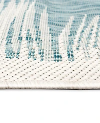 Liora Manne' Carmel Fronds 4'10" x 7'6" Outdoor Area Rug