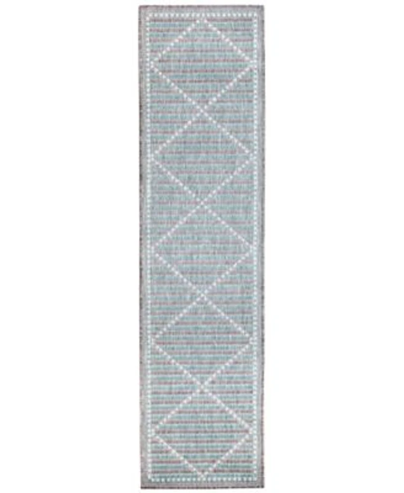 Liora Manne Malibu Checker Diamond Area Rug