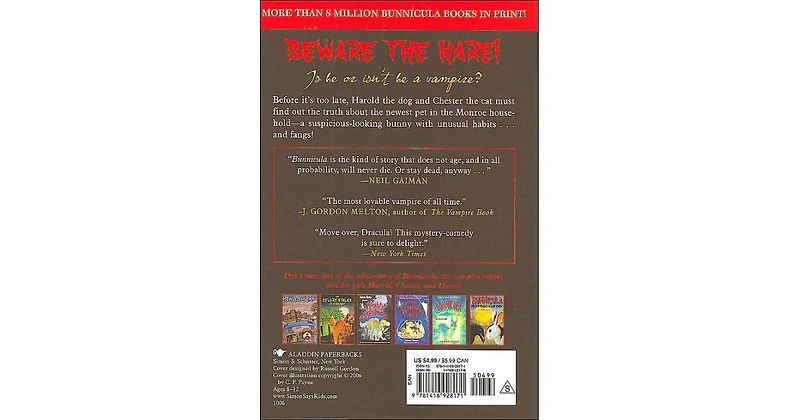 Bunnicula: A Rabbit-Tale of Mystery by Deborah Howe