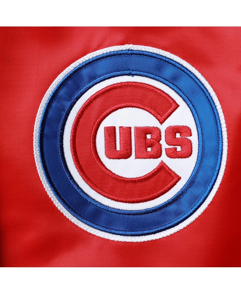 Women's Starter Red Chicago Cubs The Legend Full-Snap Jacket
