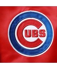 Women's Starter Red Chicago Cubs The Legend Full-Snap Jacket