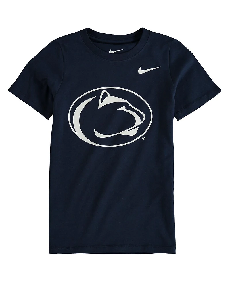 Boys and Girls Preschool Nike Navy Penn State Nittany Lions Logo T-shirt