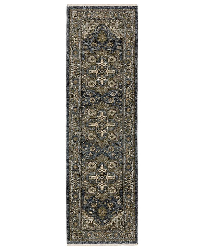 Oriental Weavers Aberdeen 1144Q 2'3" x 7'6" Runner Area Rug