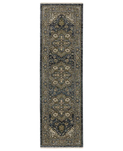 Oriental Weavers Aberdeen 1144Q 2'3" x 7'6" Runner Area Rug