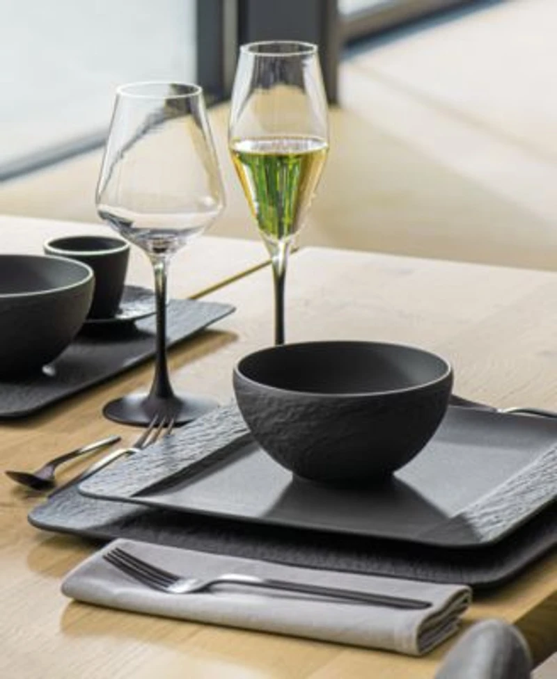 Villeroy Boch Manufacture Rock Dinnerware Collection