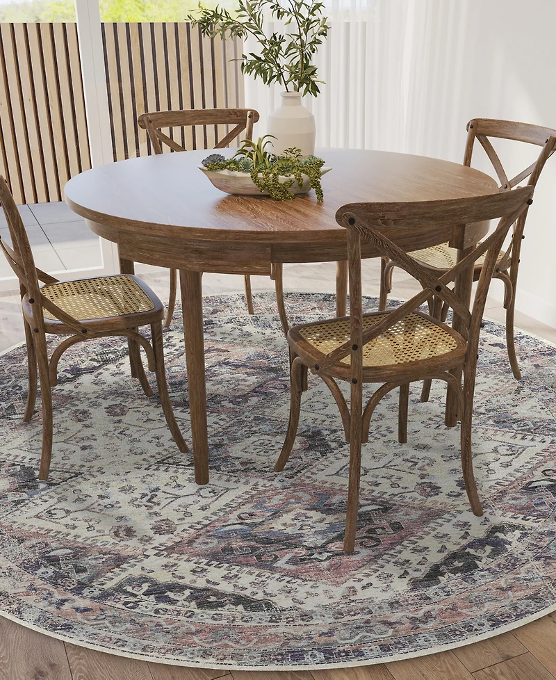 Dalyn Jericho Washable JC9 6' x Round Area Rug