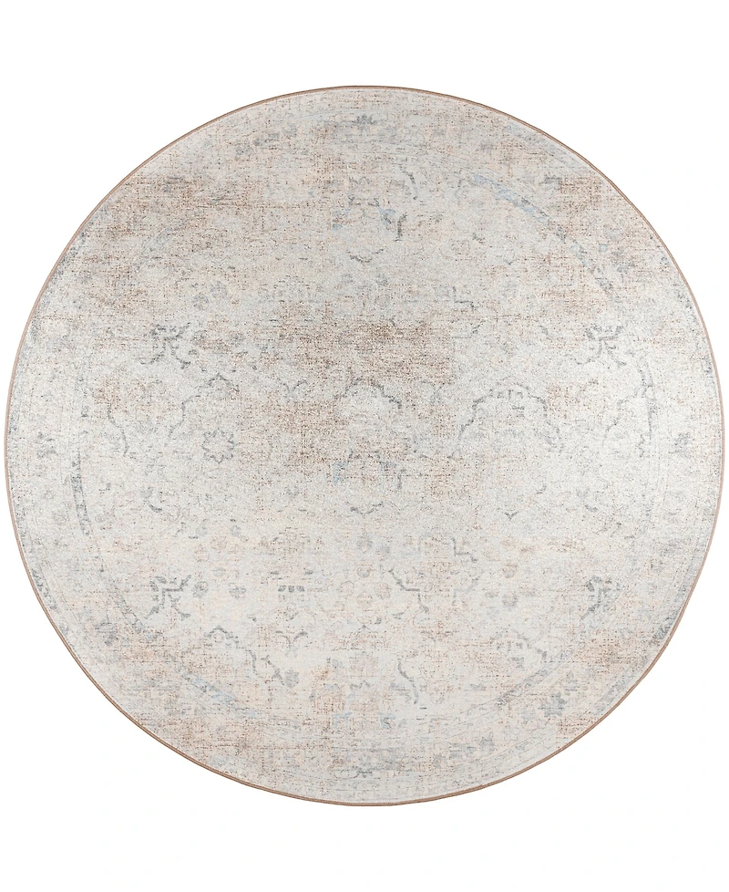Dalyn Jericho Washable JC3 8' x Round Area Rug