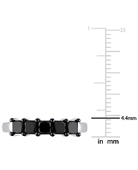 Black Diamond Anniversary Ring (1-1/4 ct. t.w.) 10k White Gold