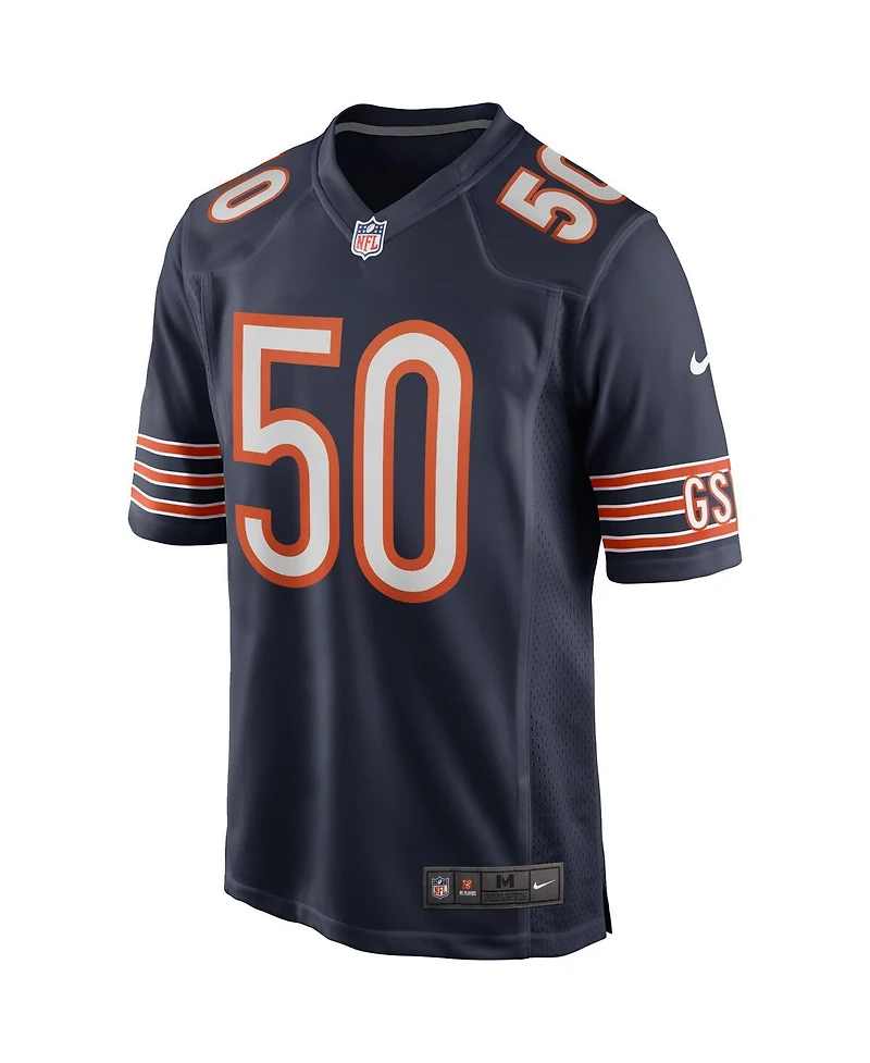 Men's Nike Mike Singletary Navy Chicago Bears Game Retired Player Jersey