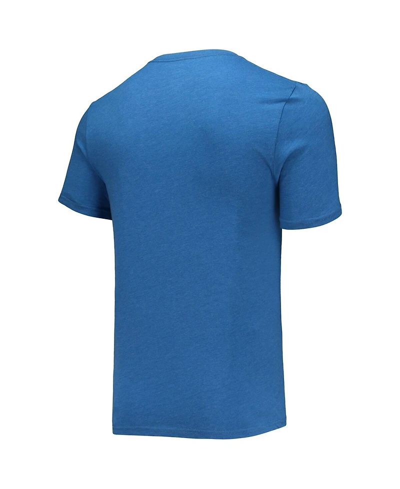 Men's Concepts Sport Heathered Charcoal, Royal Memphis Tigers Meter T-shirt and Pants Sleep Set