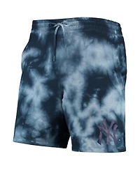 Men's New Era Navy York Yankees Team Dye Shorts
