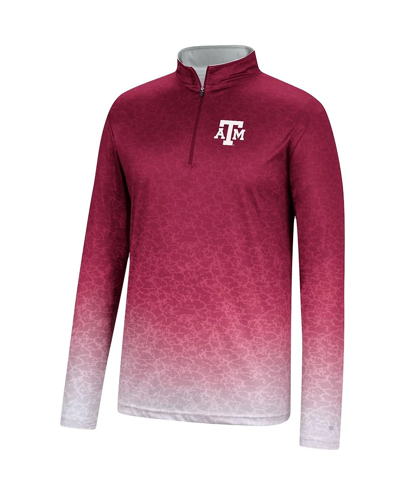 Men's Colosseum Maroon Texas A&M Aggies Walter Quarter-Zip Windshirt