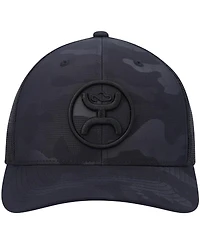 Men's Hooey Black O-Classic Trucker Snapback Hat