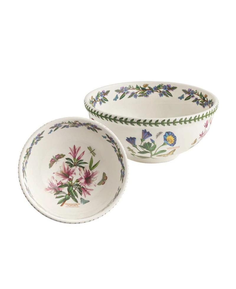 Portmeirion Botanic Garden Salad Bowls, Set of 2