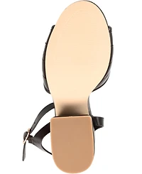 Journee Collection Women's Charmaine Block Heel Sandals