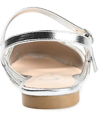 Journee Collection Women's Nysha Rhinestone Flats